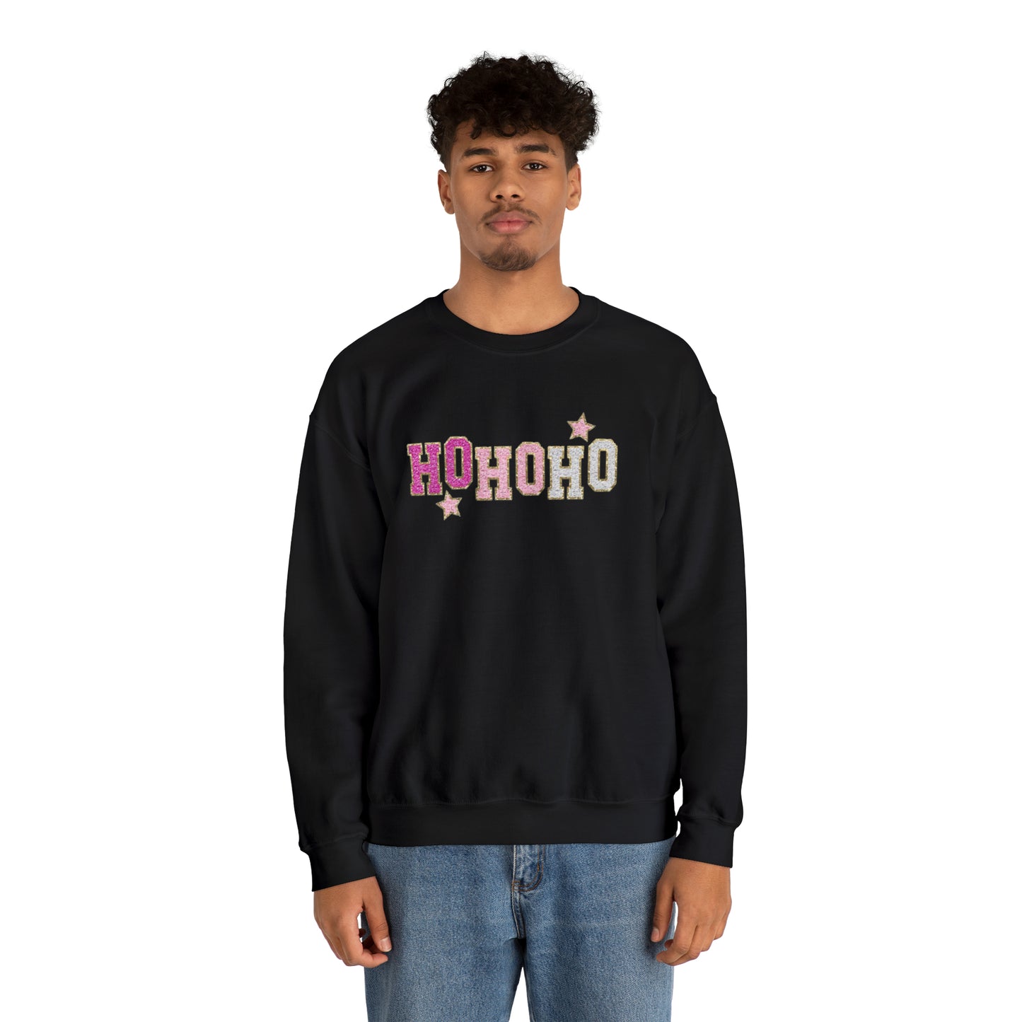 Ho Ho Ho Unisex Heavy Blend™ Crewneck Sweatshirt