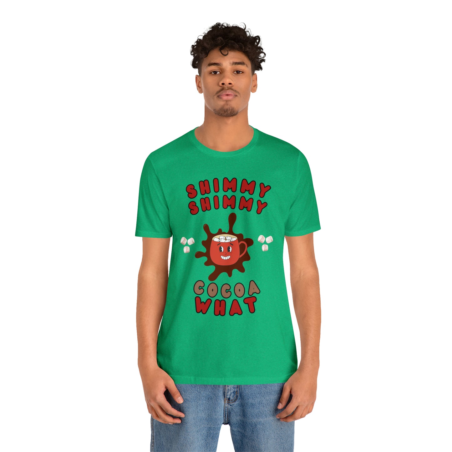 Shimmy Shimmy Cocoa What Unisex Jersey Short Sleeve Tee