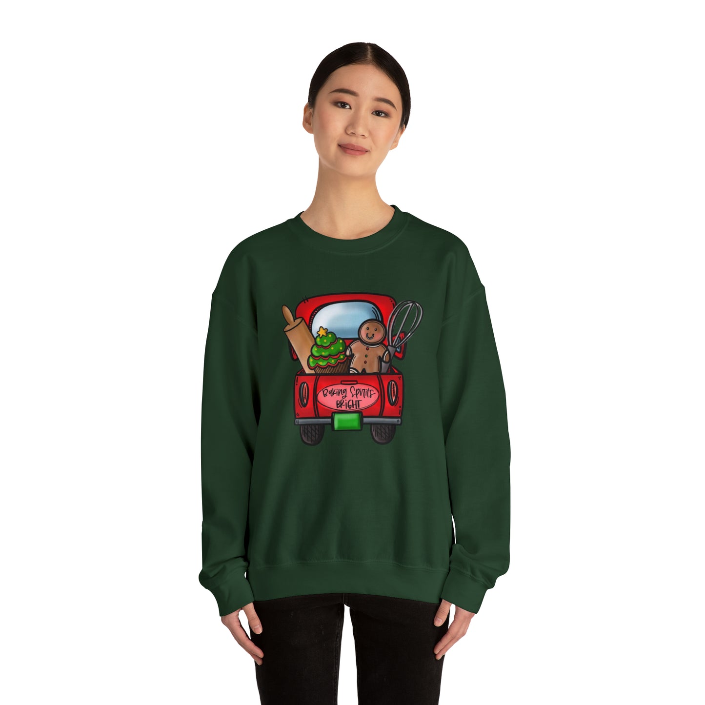 Baking Spirits Bright Unisex Heavy Blend™ Crewneck Sweatshirt