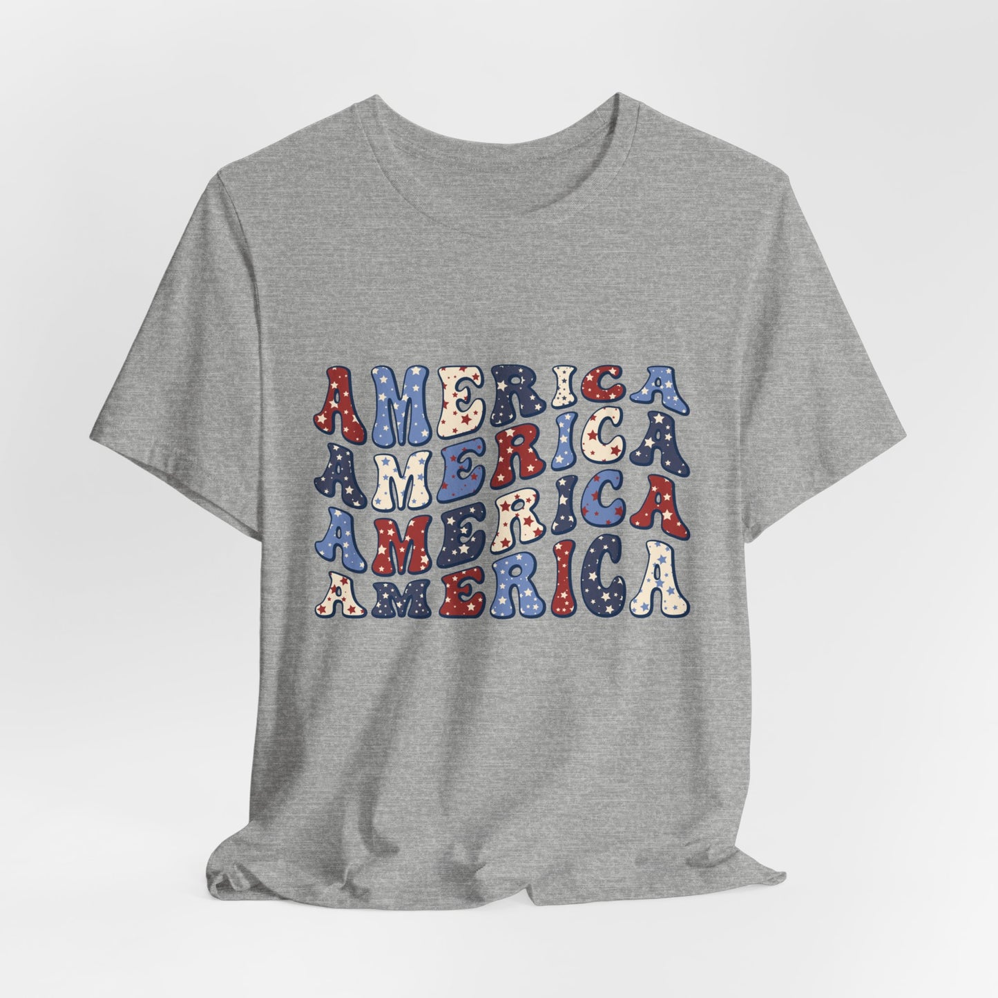 America America Unisex Jersey Short Sleeve Tee