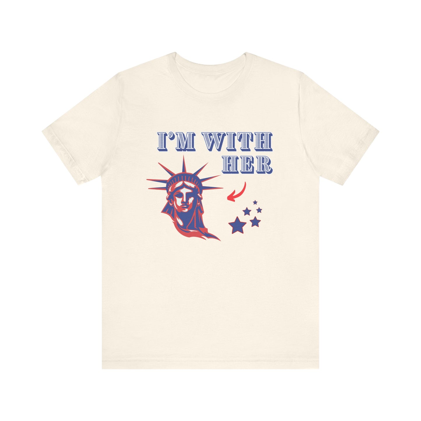 I’m With Her Unisex Jersey Short Sleeve Tee