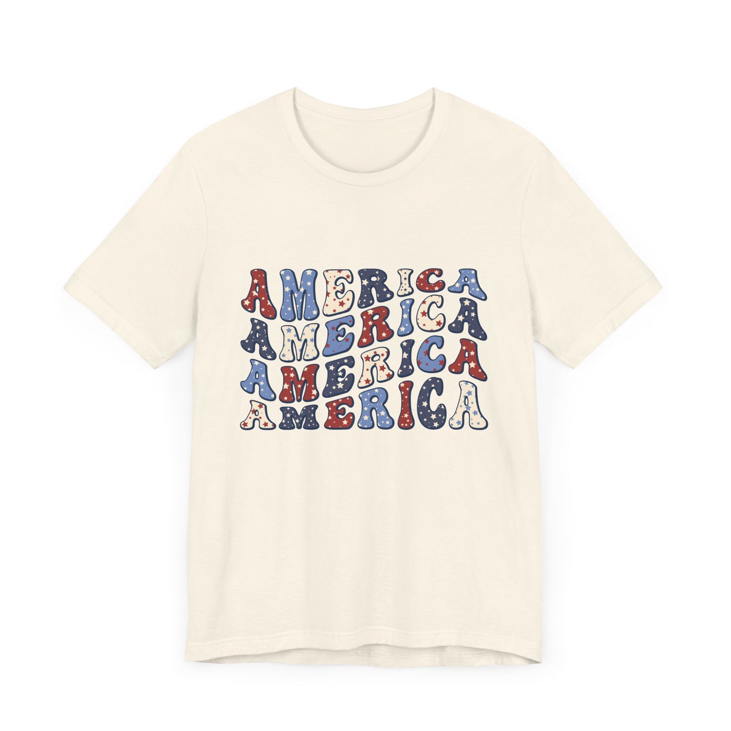 America America Unisex Jersey Short Sleeve Tee