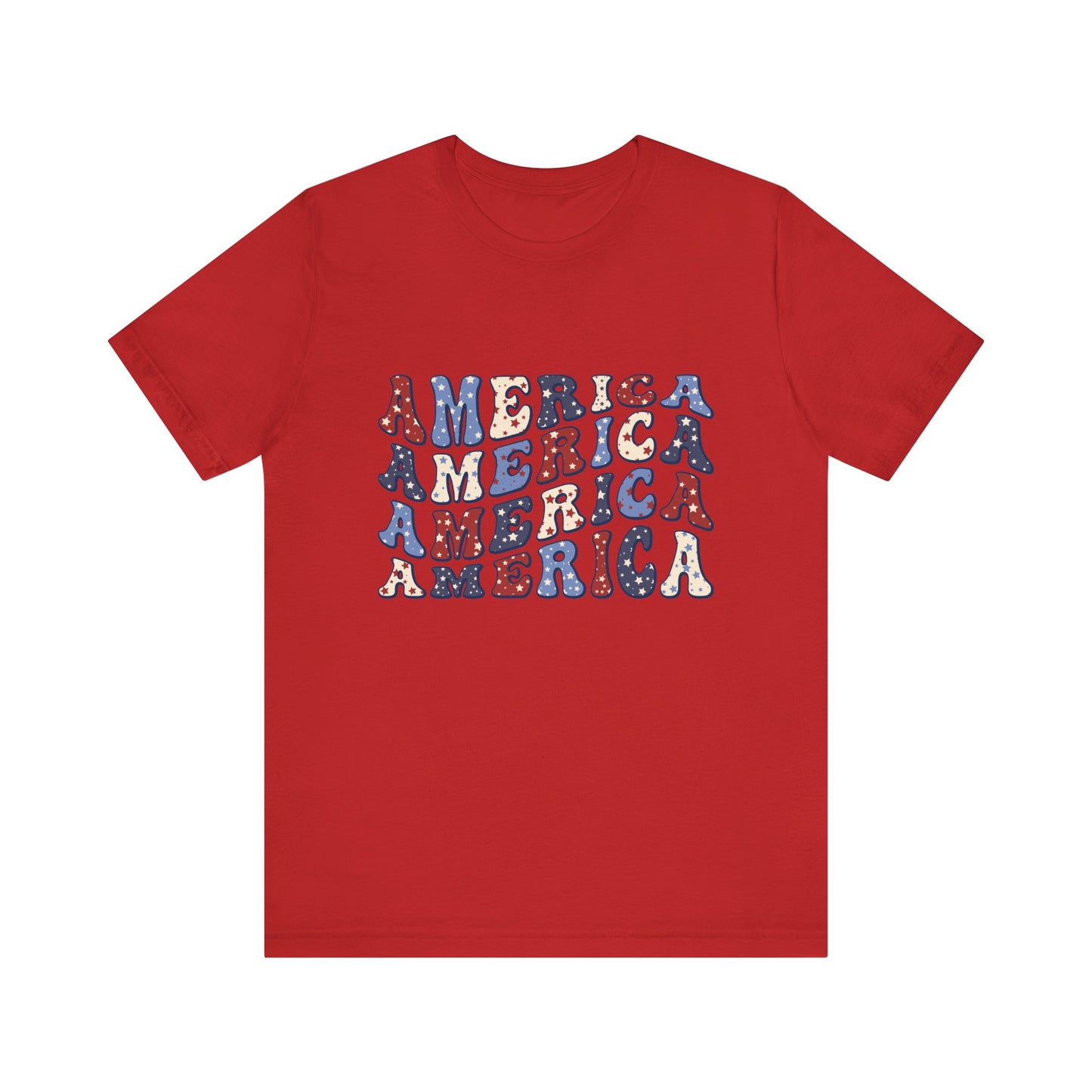 America America Unisex Jersey Short Sleeve Tee