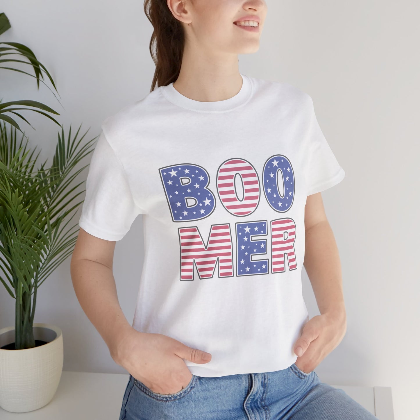 Patriotic Boomer Unisex Jersey Short Sleeve Tee