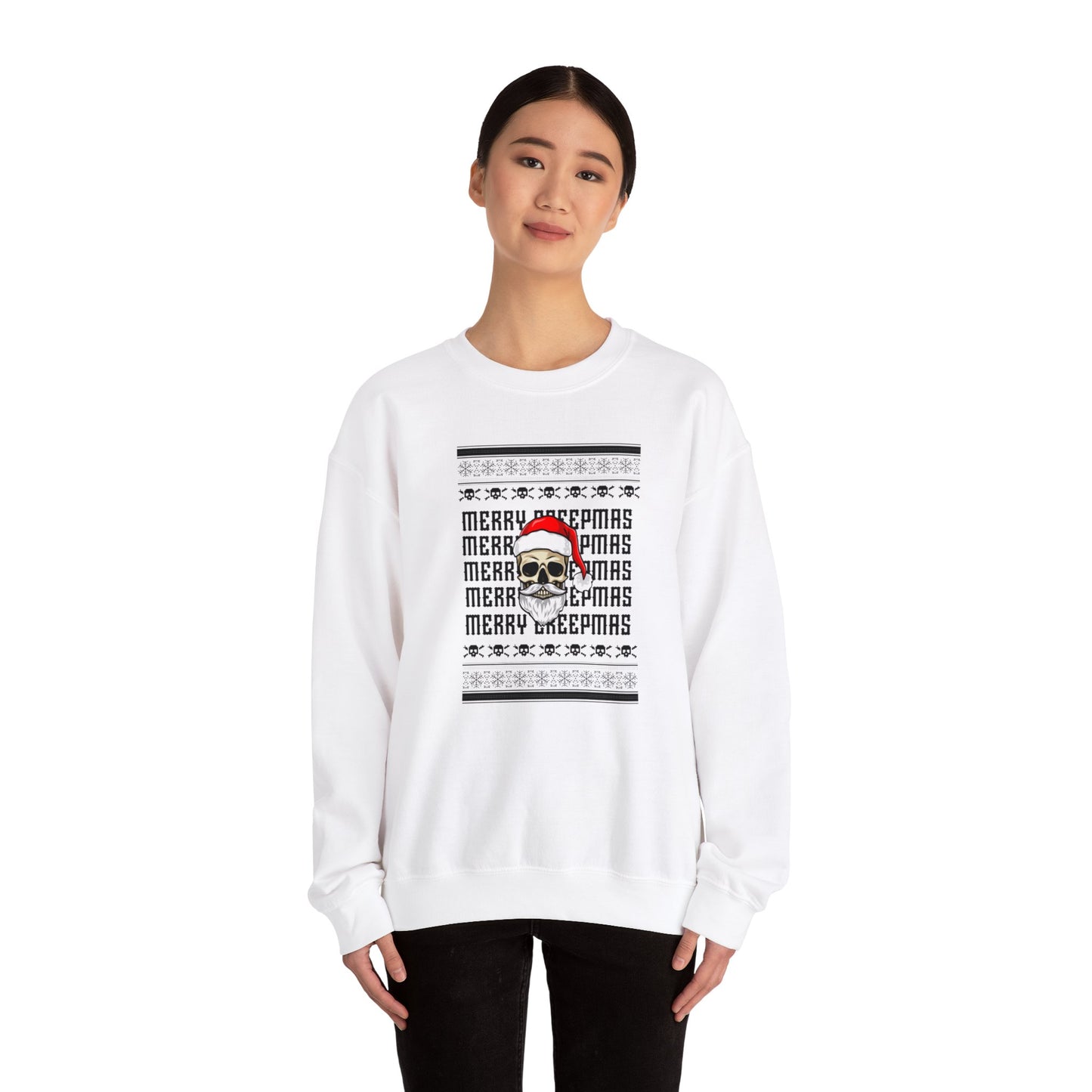 Merry Creepmas Unisex Heavy Blend™ Crewneck Sweatshirt