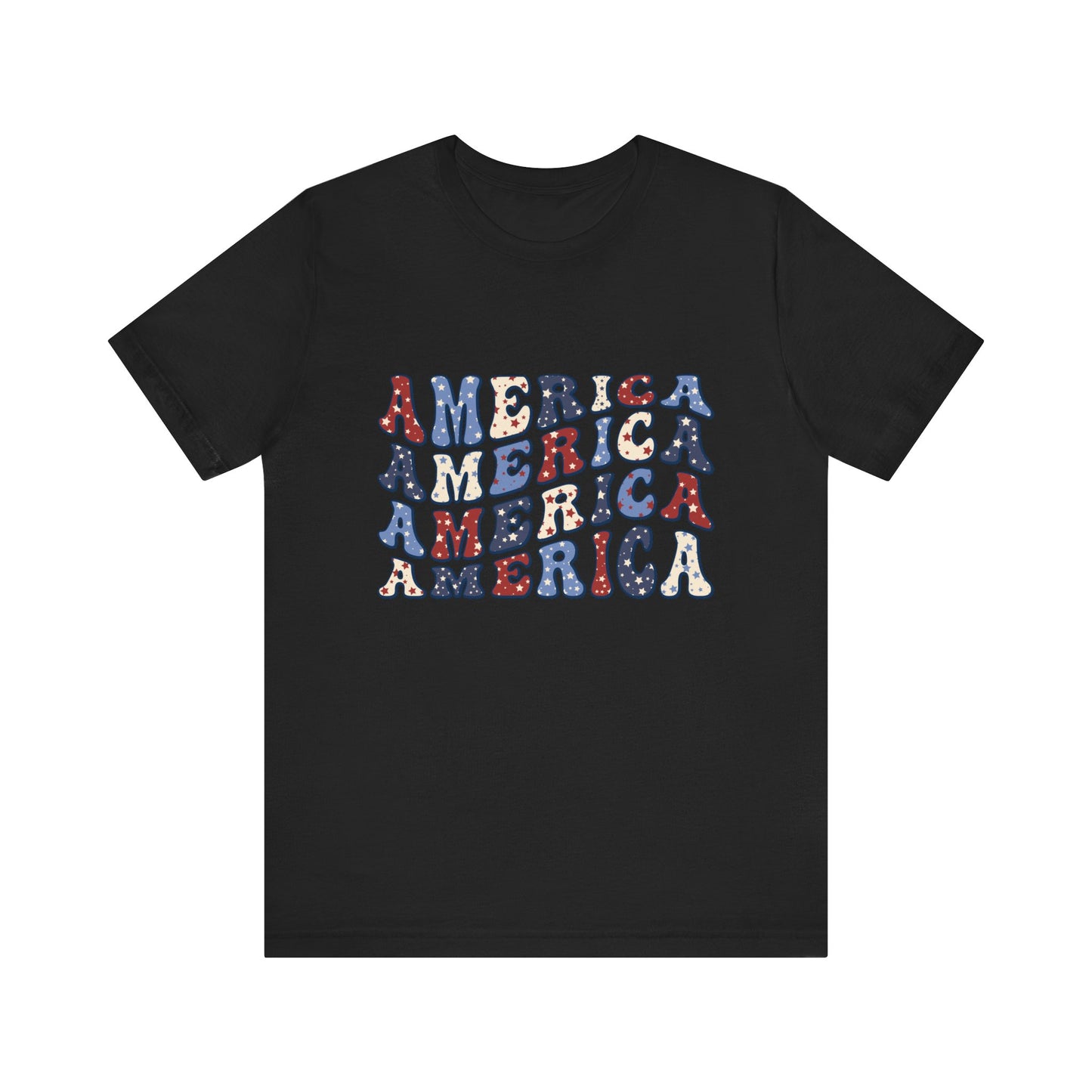 America America Unisex Jersey Short Sleeve Tee