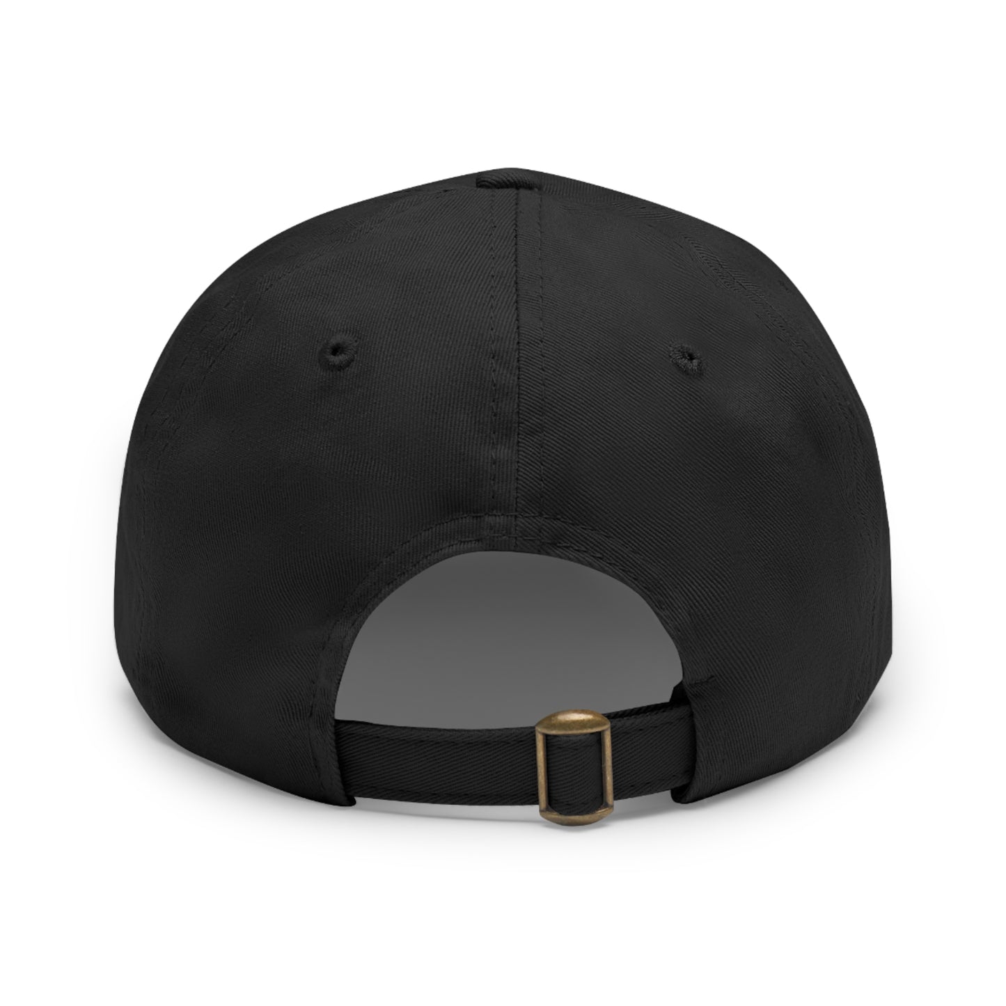 Bleghssed Dad Hat with Leather Patch (Rectangle)