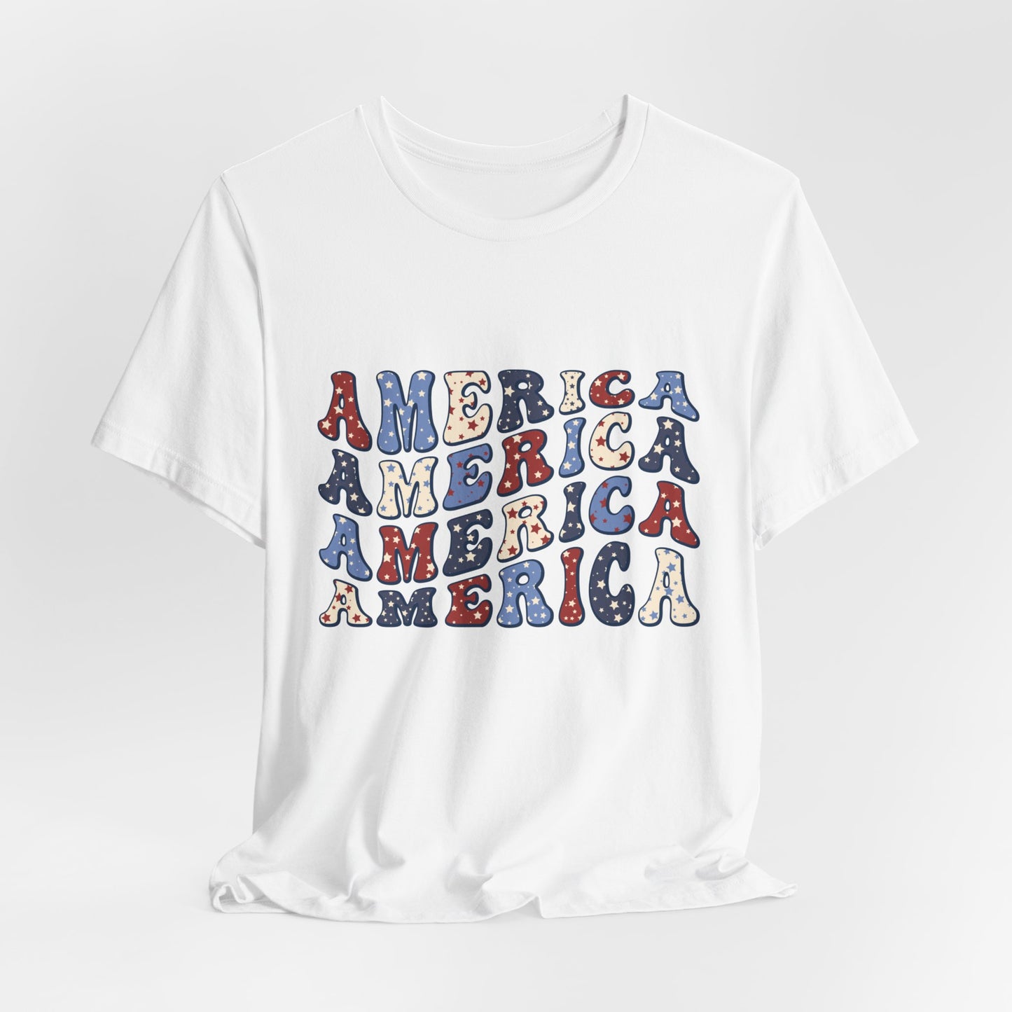 America America Unisex Jersey Short Sleeve Tee