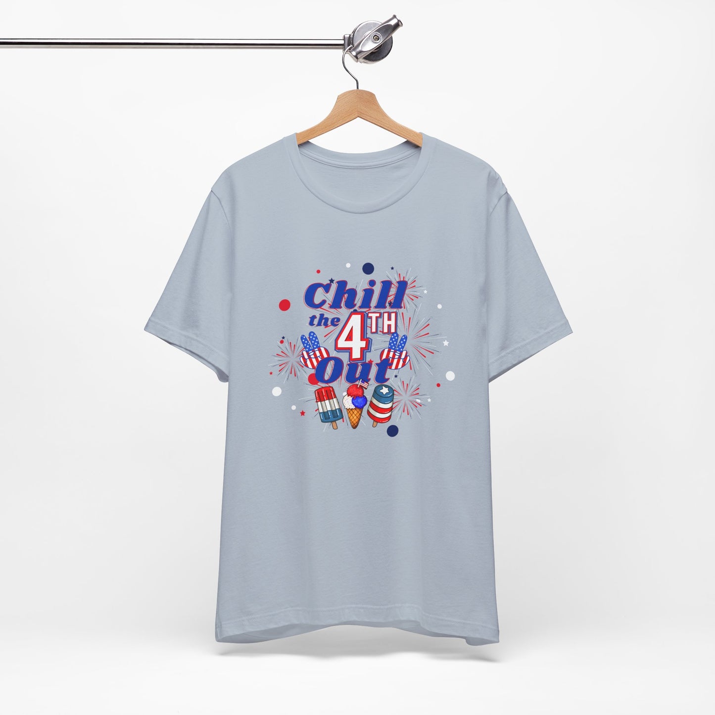 Chill the 4th Out Unisex Jersey Short Sleeve Tee