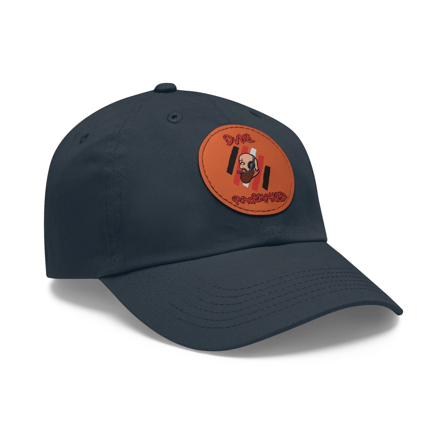 DVNE PaceMaker Dad Hat with Leather Patch (Round)