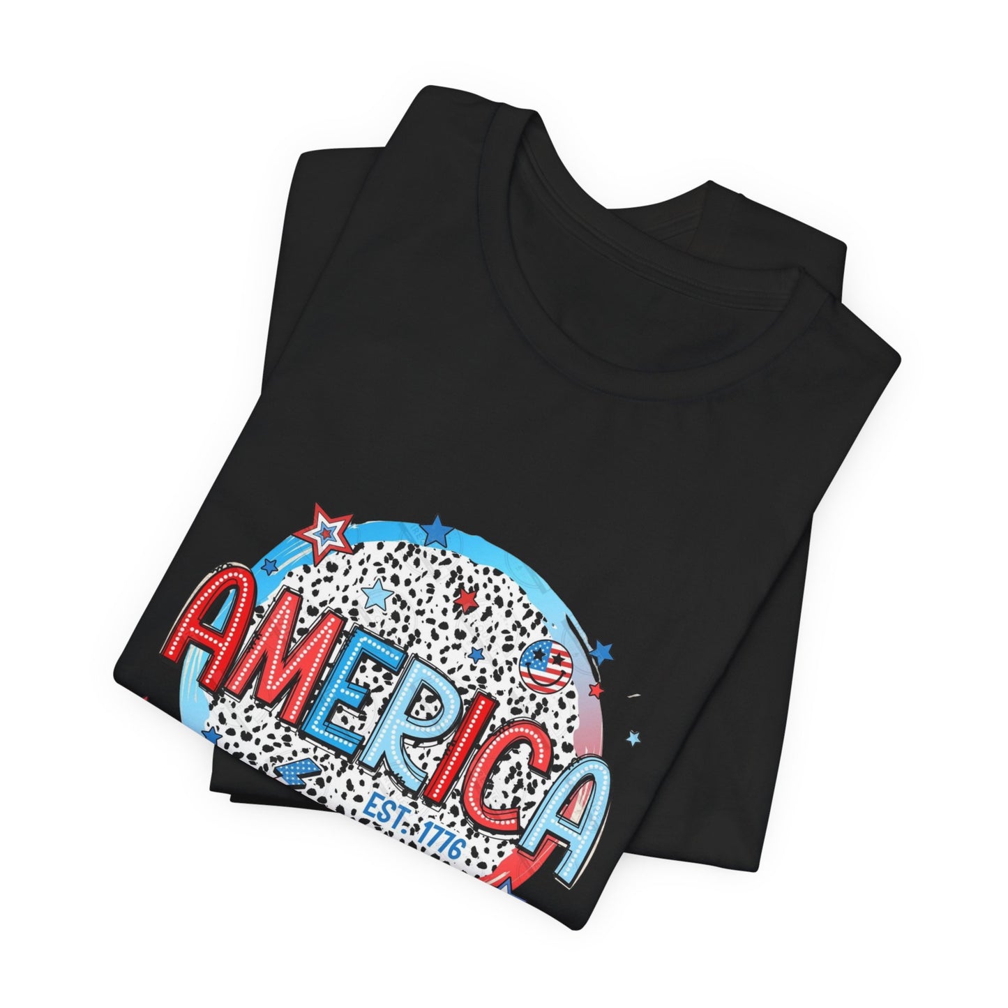 America Est 1776 Unisex Jersey Short Sleeve Tee