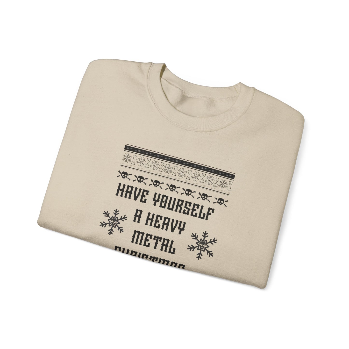 Have Yourself A Heavy Metal Christmas Unisex Heavy Blend™ Crewneck Sweatshirt