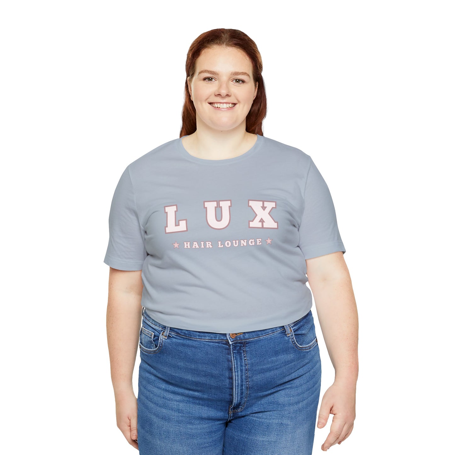 LUX Hair Lounge Unisex Jersey Short Sleeve Tee