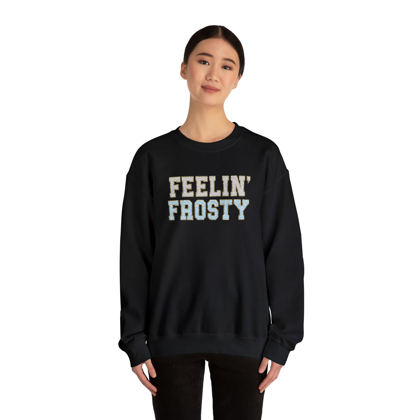 Feelin' Frosty Unisex Heavy Blend™ Crewneck Sweatshirt