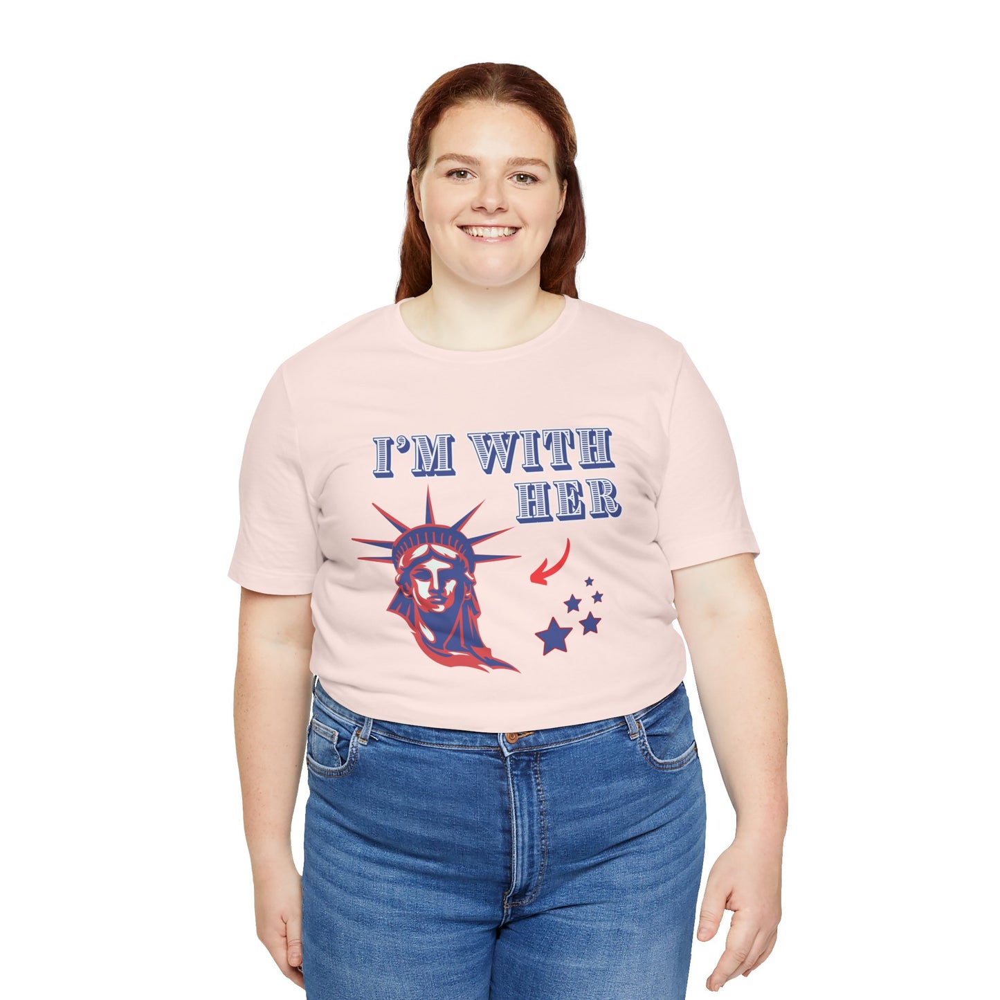 I’m With Her Unisex Jersey Short Sleeve Tee