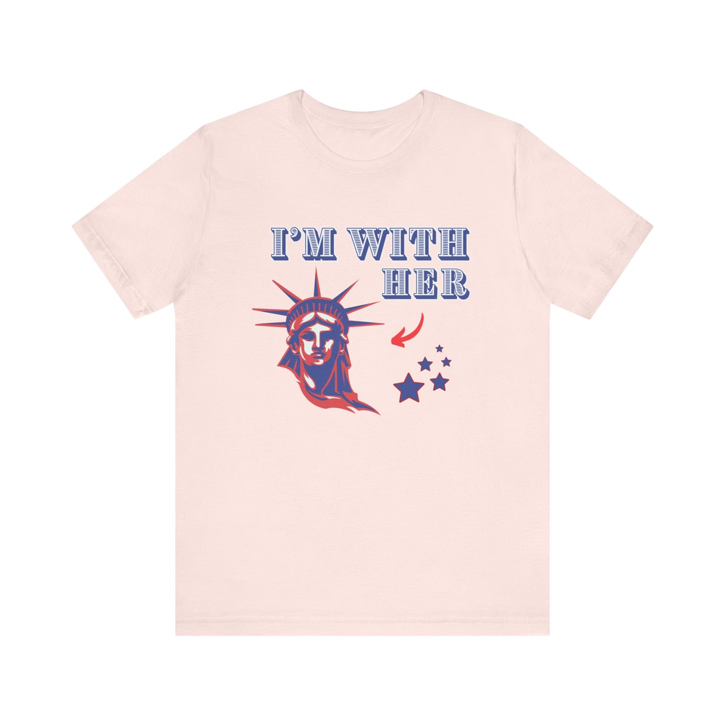 I’m With Her Unisex Jersey Short Sleeve Tee