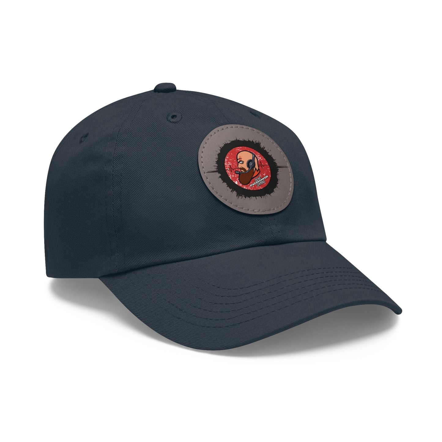 DVNE PaceMaker Dad Hat with Leather Patch (Round)