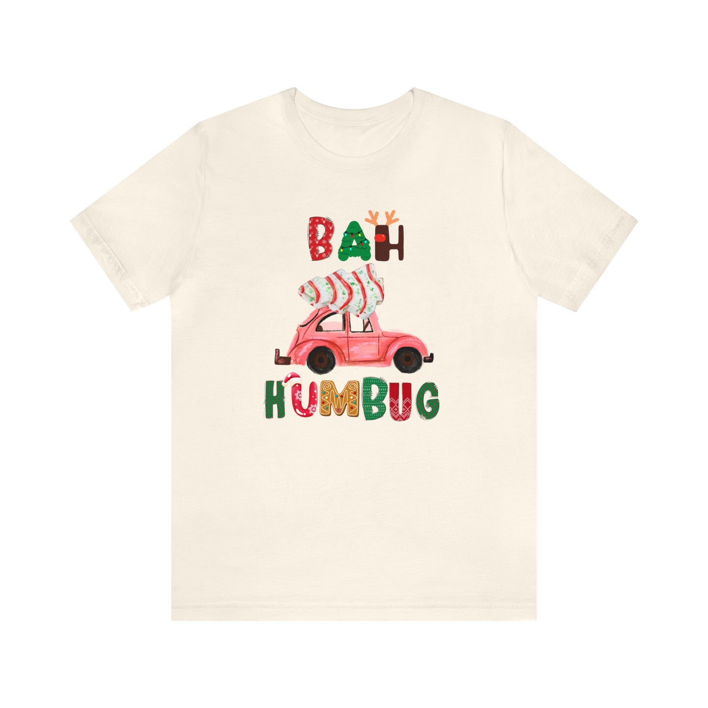 Bah Hum Bug Unisex Jersey Short Sleeve Tee