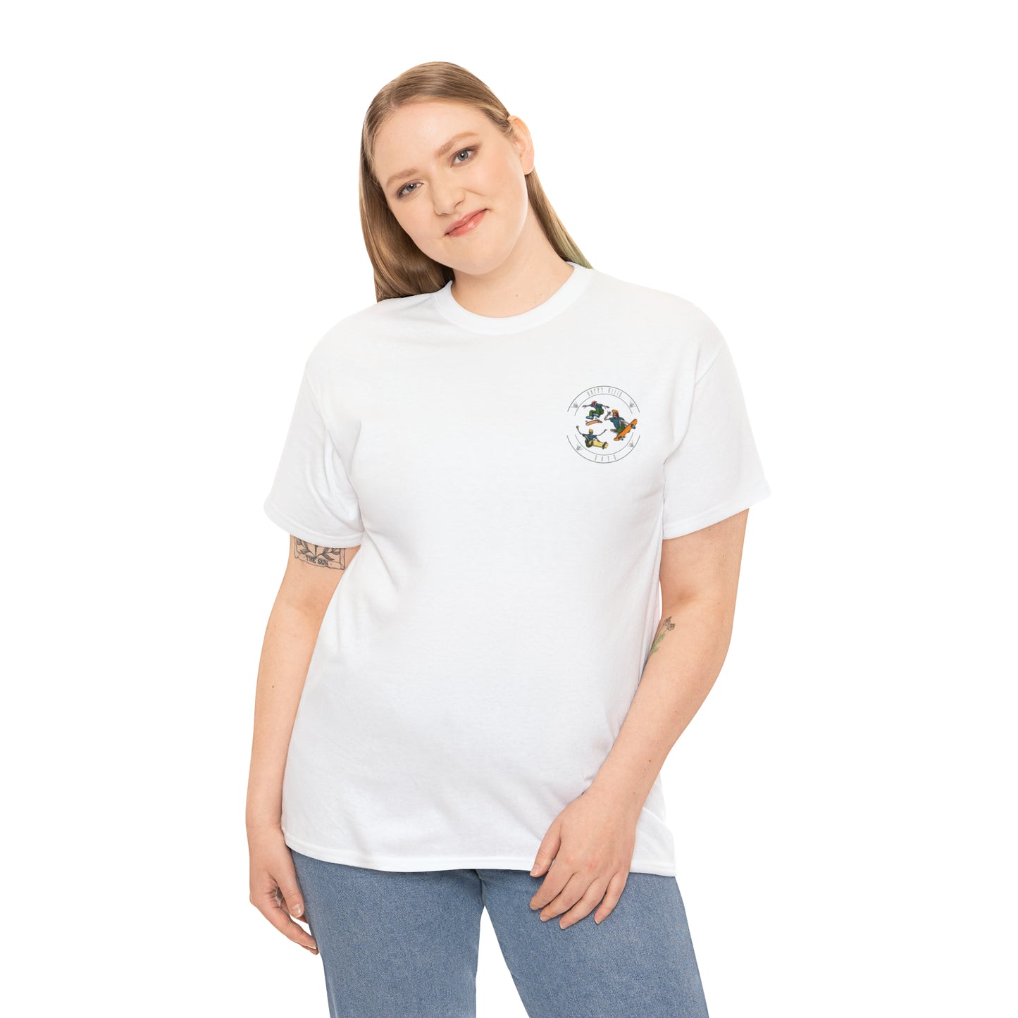 Happy Ollie Days Unisex Heavy Cotton Tee