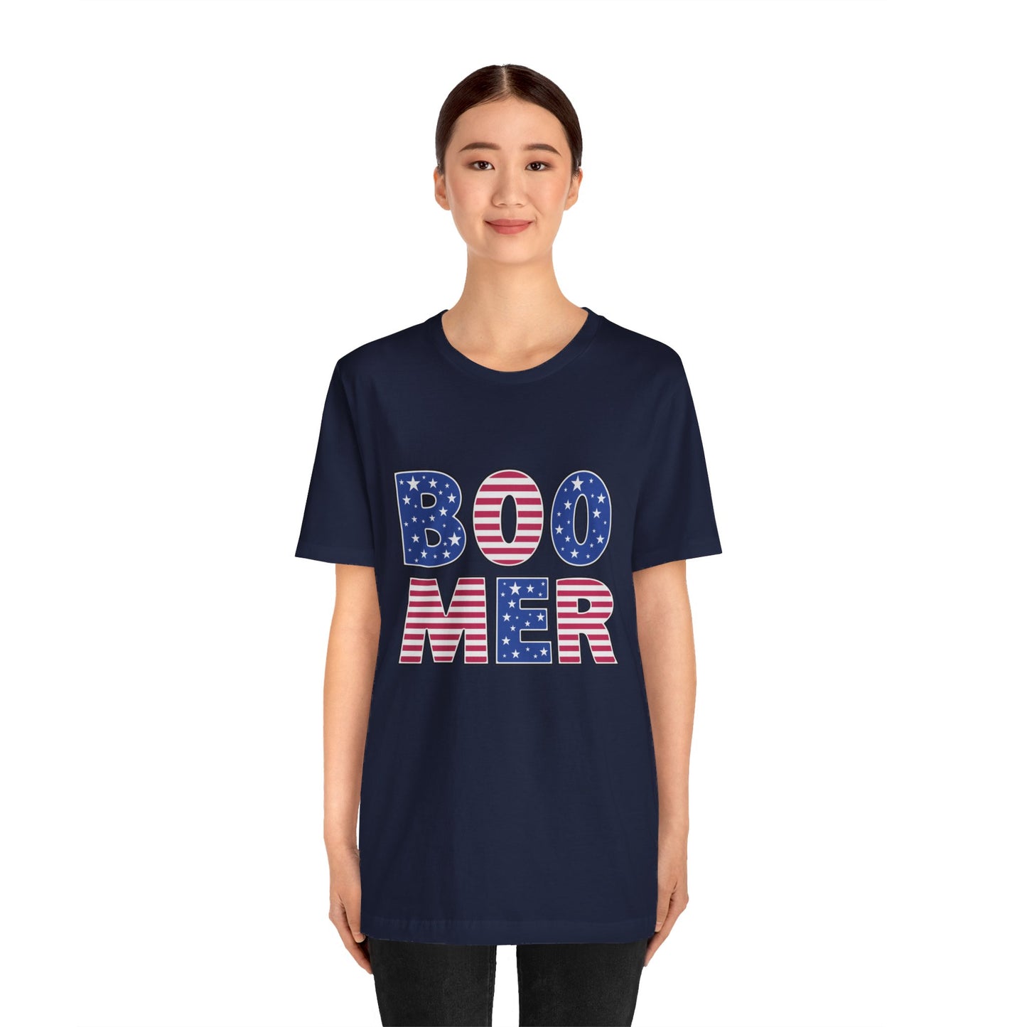 Patriotic Boomer Unisex Jersey Short Sleeve Tee