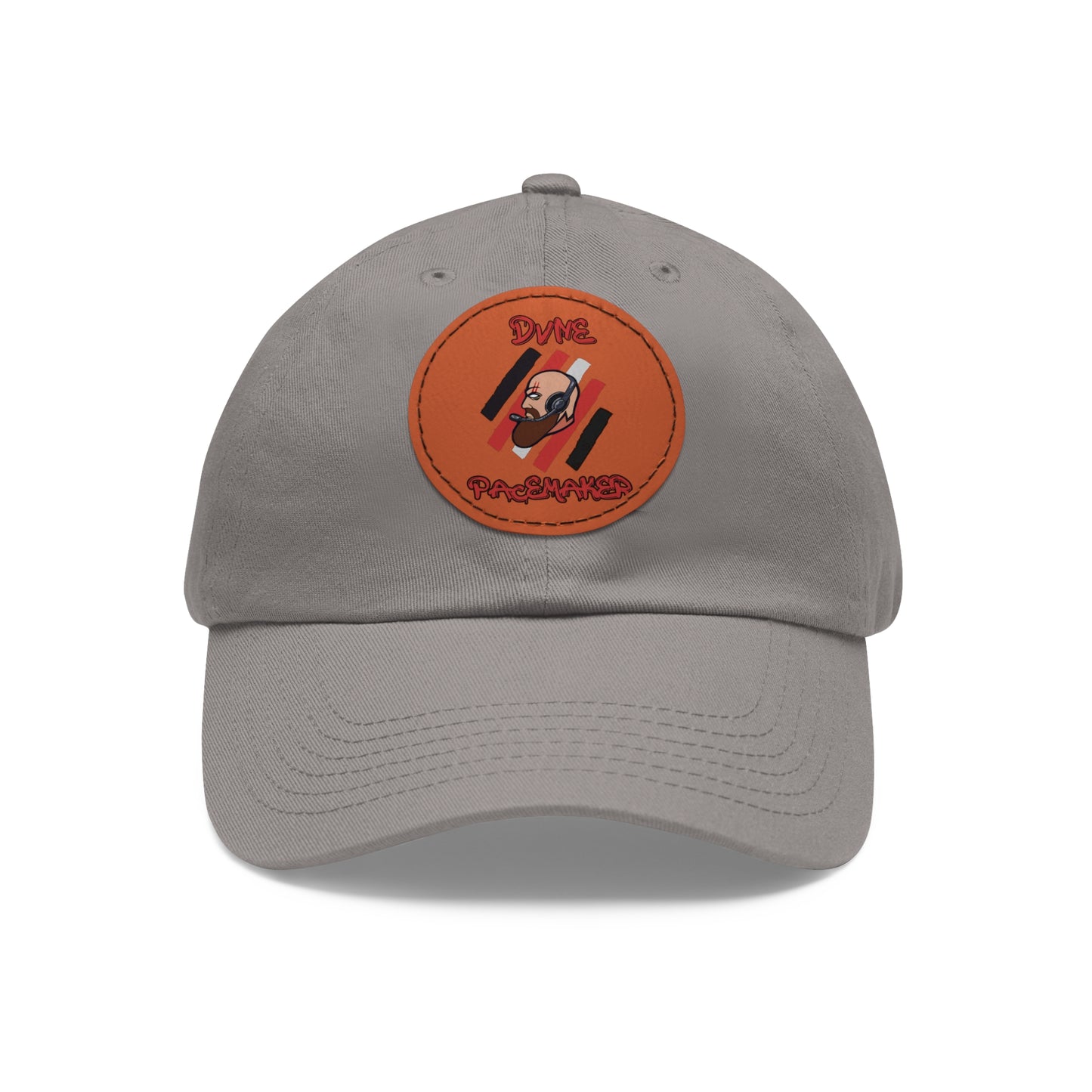 DVNE PaceMaker Dad Hat with Leather Patch (Round)