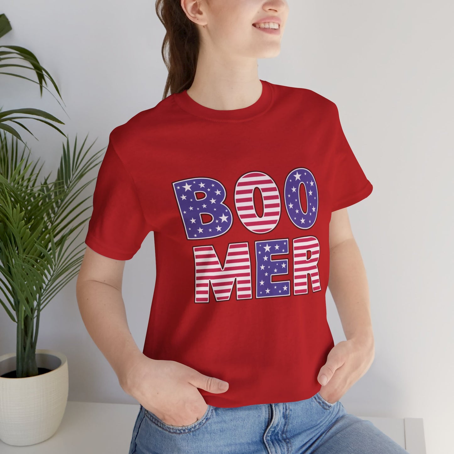 Patriotic Boomer Unisex Jersey Short Sleeve Tee