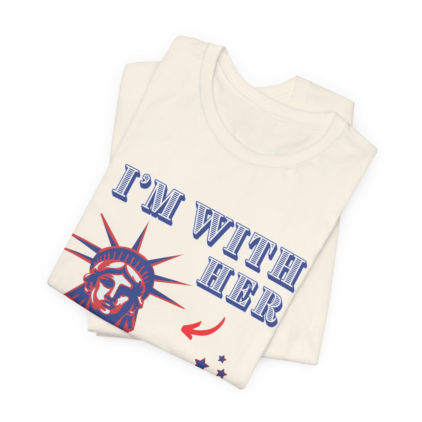 I’m With Her Unisex Jersey Short Sleeve Tee