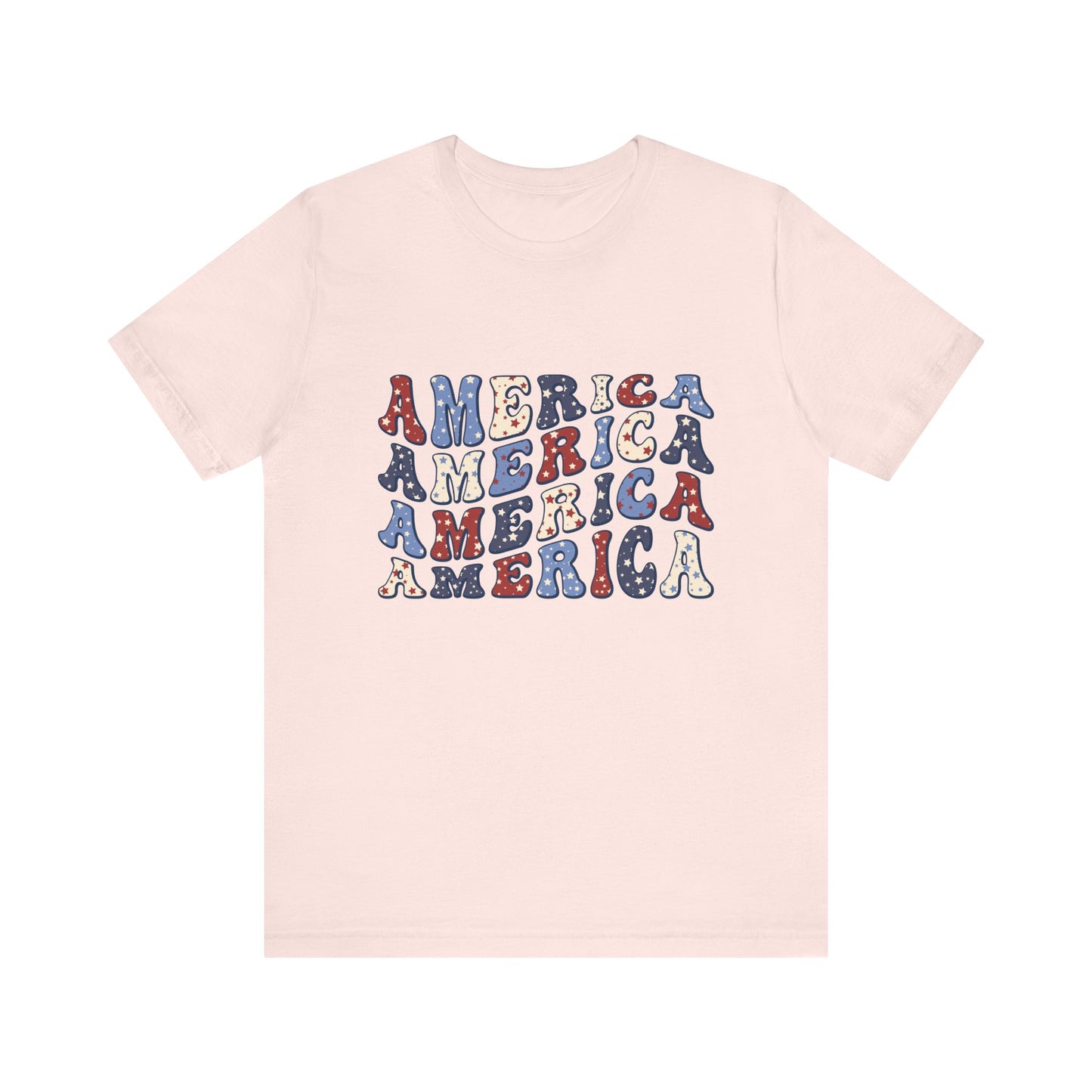 America America Unisex Jersey Short Sleeve Tee