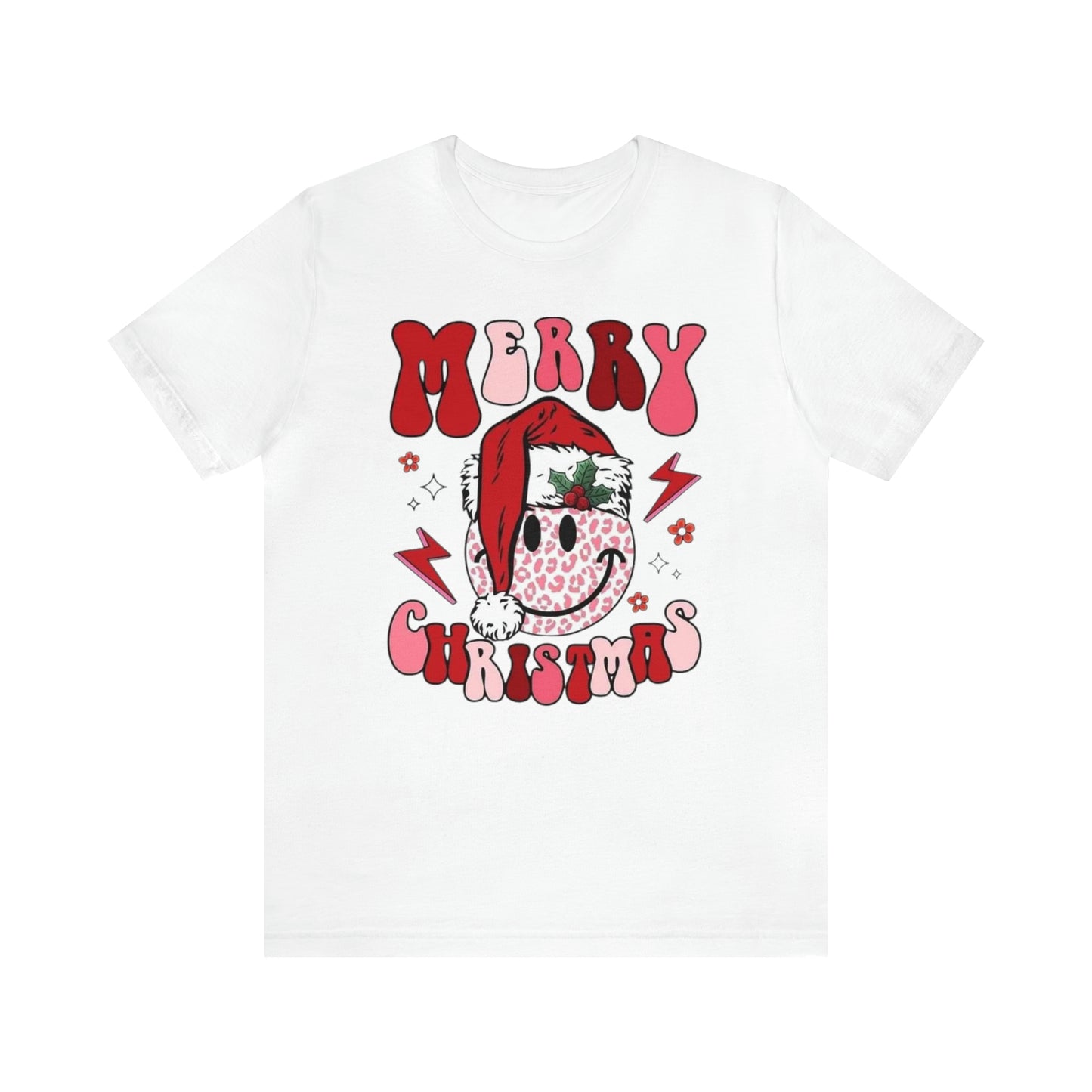 Smiley Christmas Unisex Jersey Short Sleeve Tee