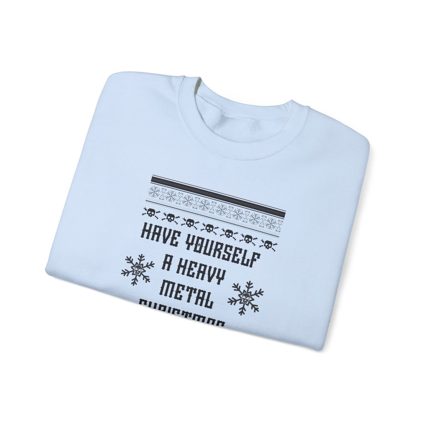 Have Yourself A Heavy Metal Christmas Unisex Heavy Blend™ Crewneck Sweatshirt