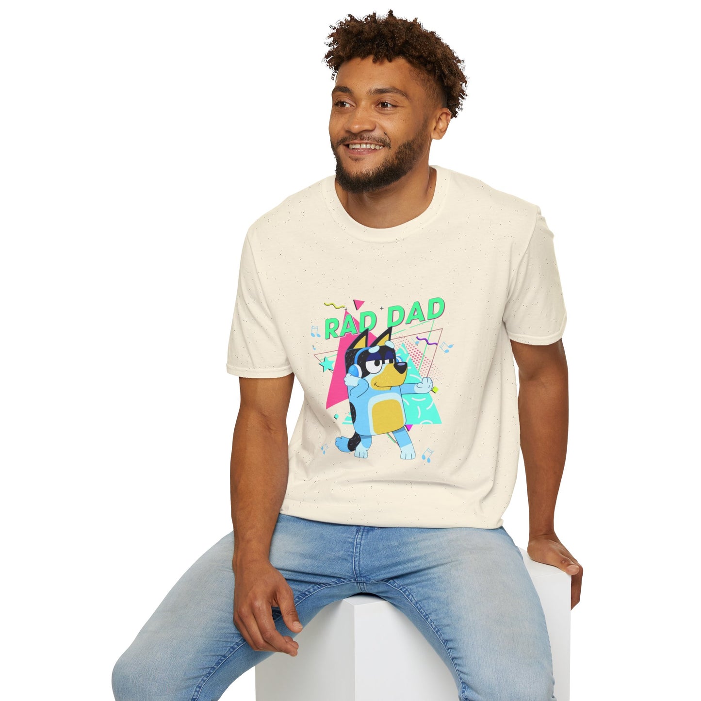 Bandit Rad Dad (Gildan) Unisex Softstyle T-Shirt