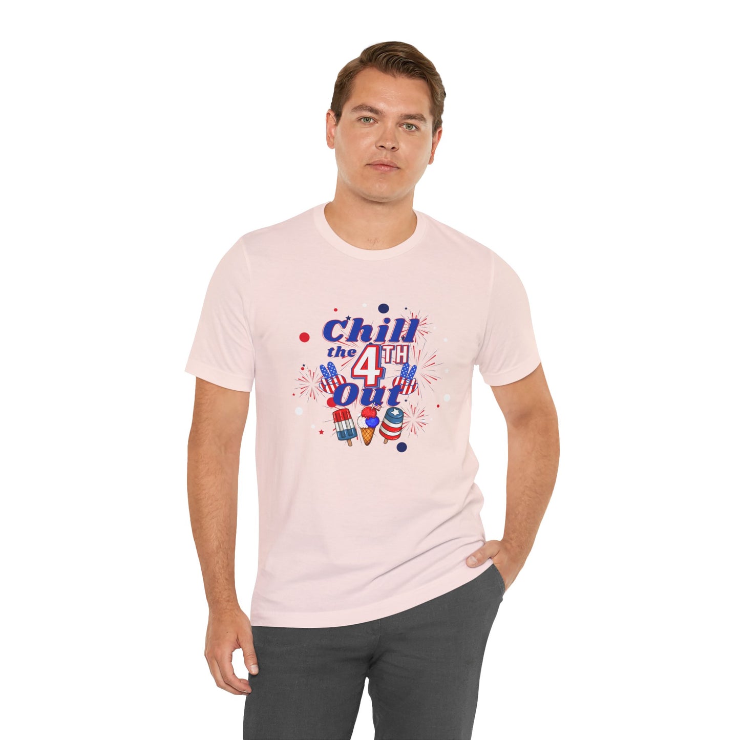 Chill the 4th Out Unisex Jersey Short Sleeve Tee