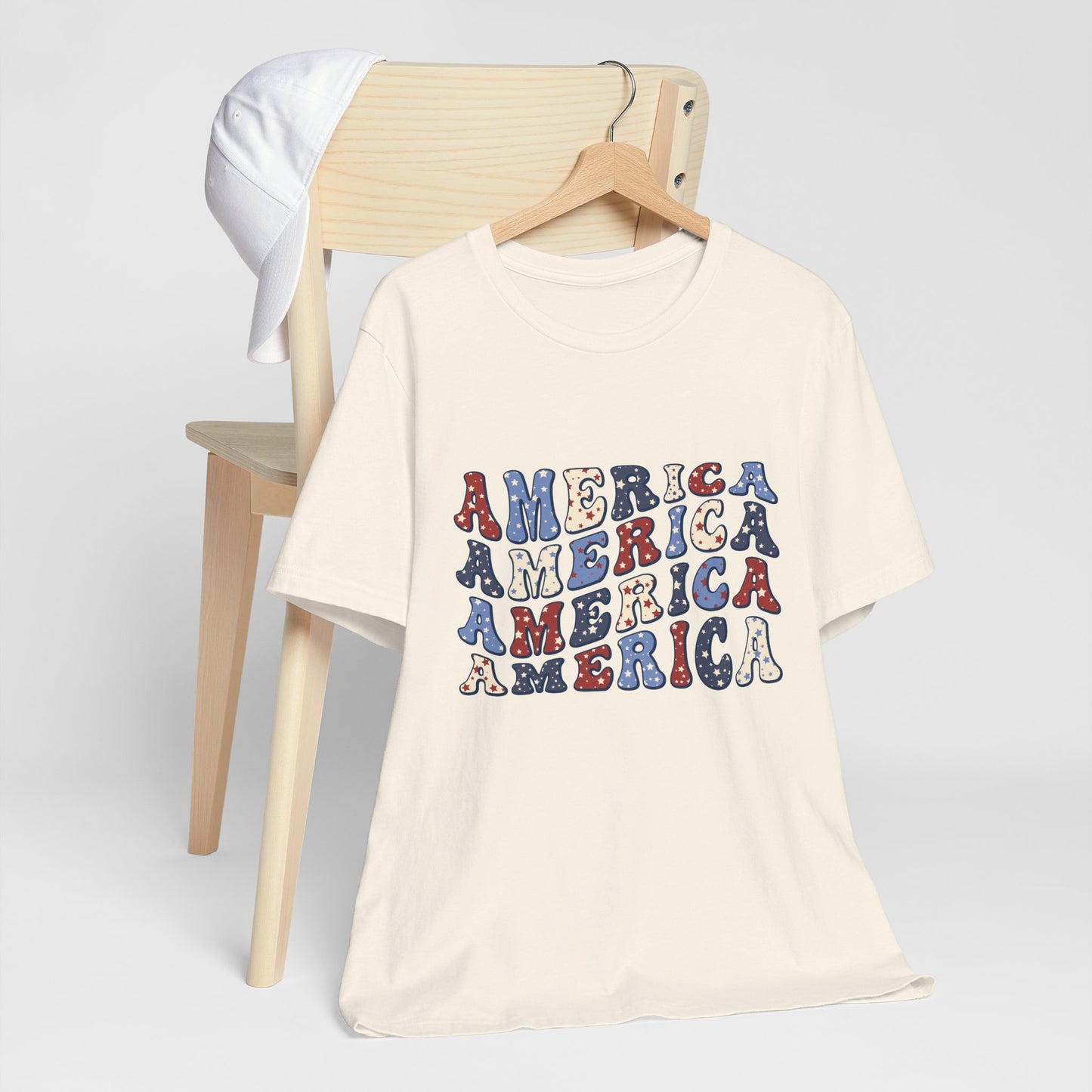 America America Unisex Jersey Short Sleeve Tee