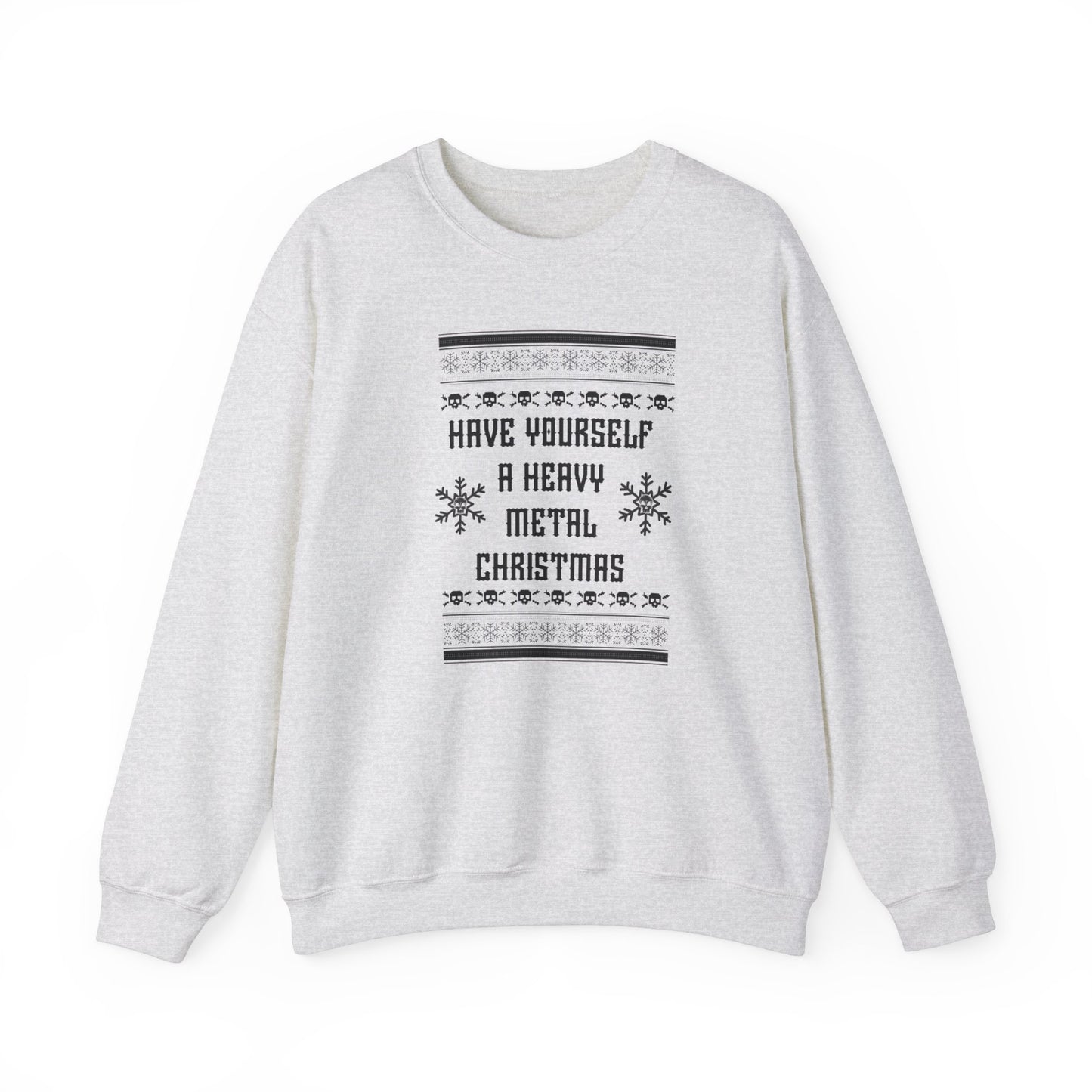 Have Yourself A Heavy Metal Christmas Unisex Heavy Blend™ Crewneck Sweatshirt