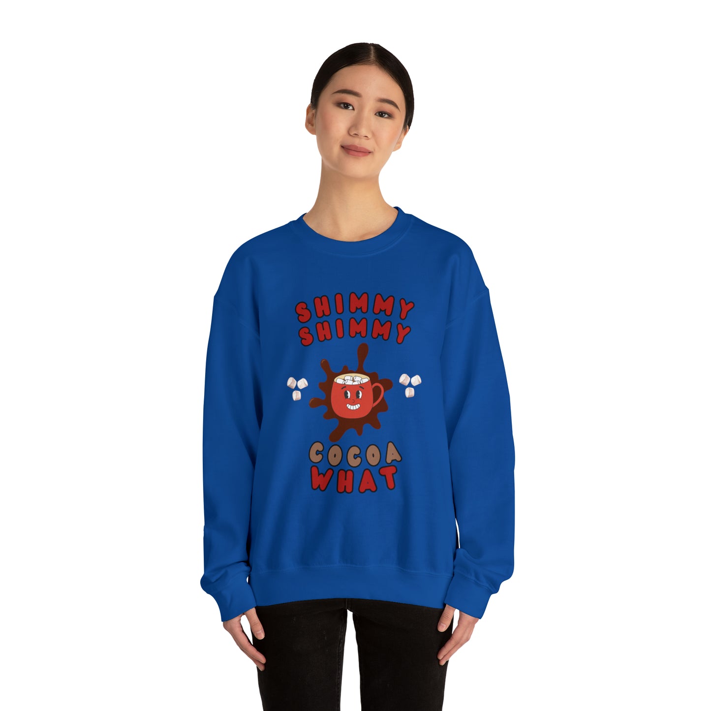 Shimmy Shimmy CoCoa What Unisex Heavy Blend™ Crewneck Sweatshirt