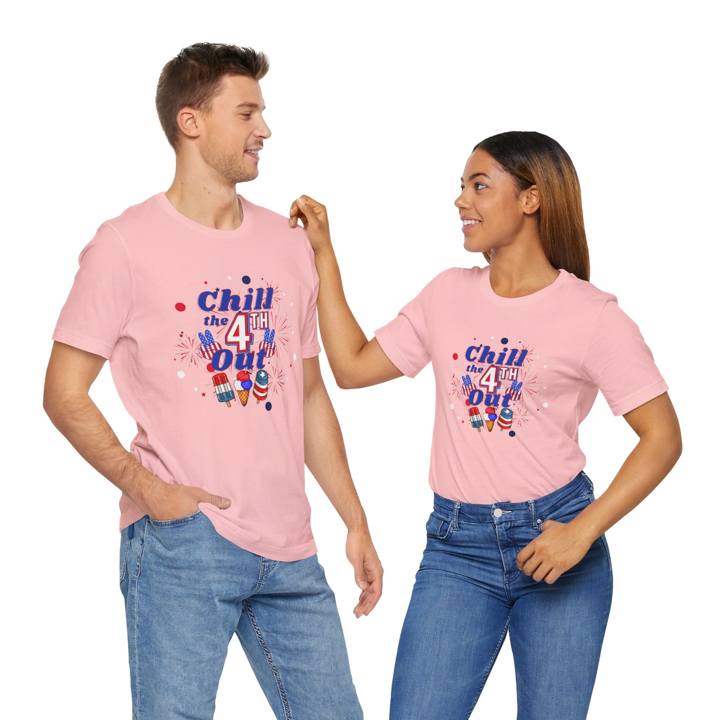 Chill the 4th Out Unisex Jersey Short Sleeve Tee