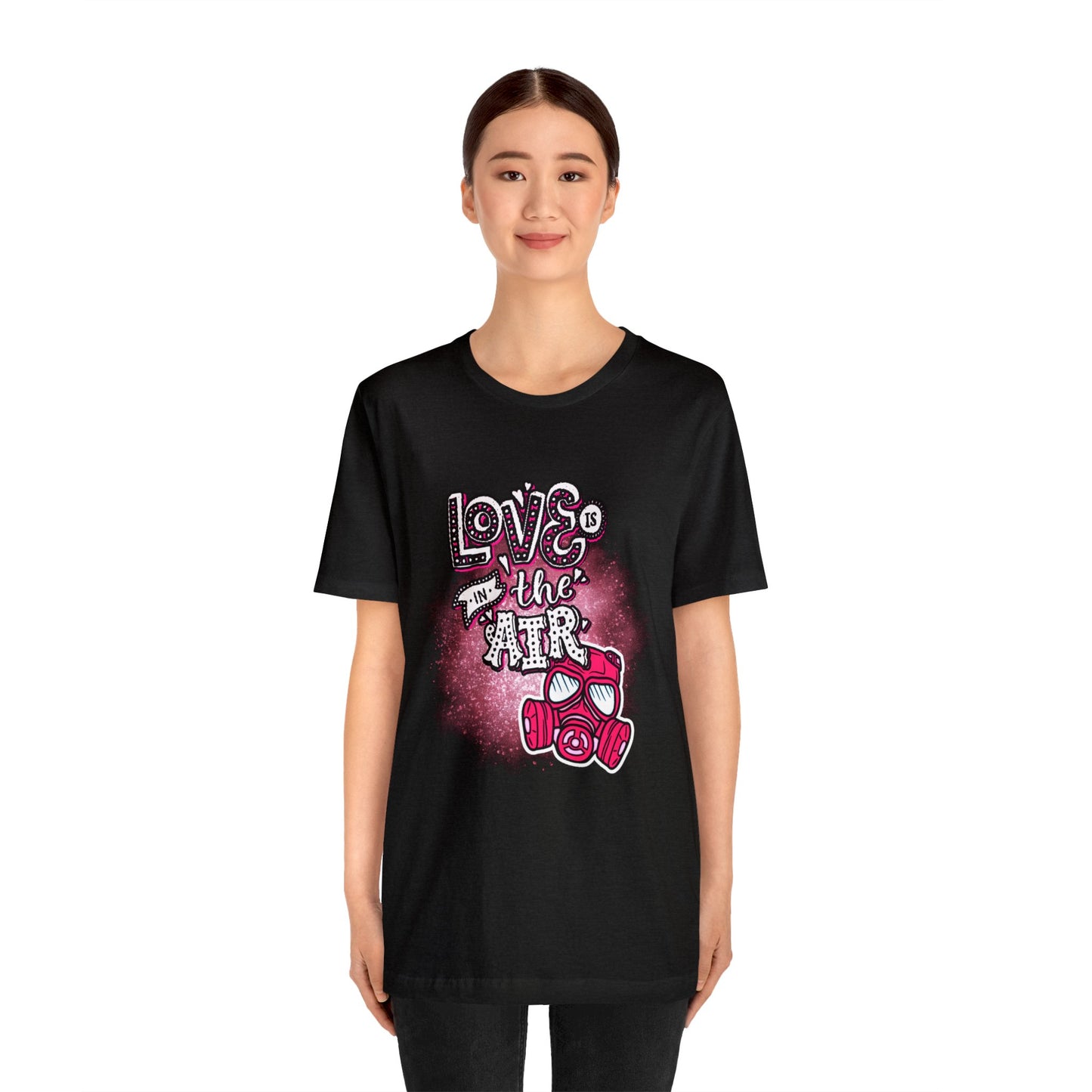 Love Is In The Air Unisex Jersey Short Sleeve Tee