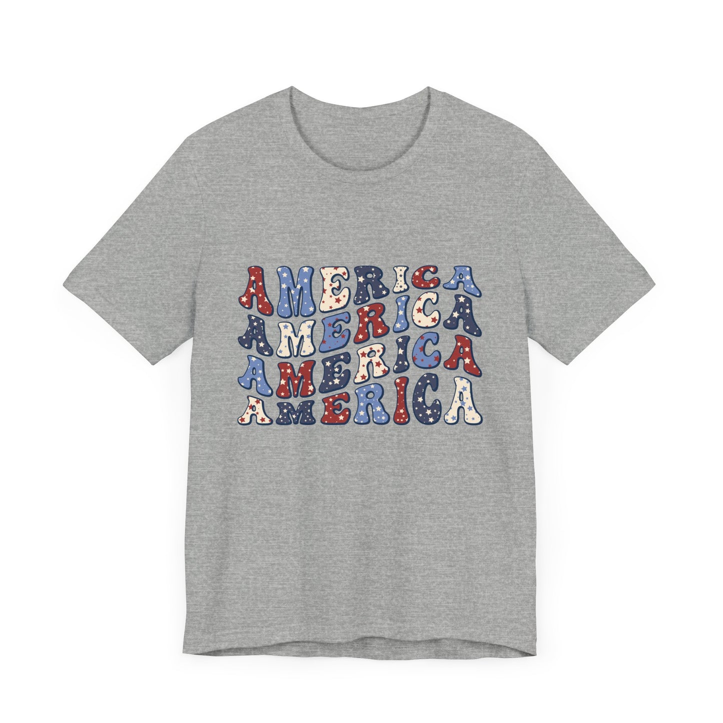 America America Unisex Jersey Short Sleeve Tee