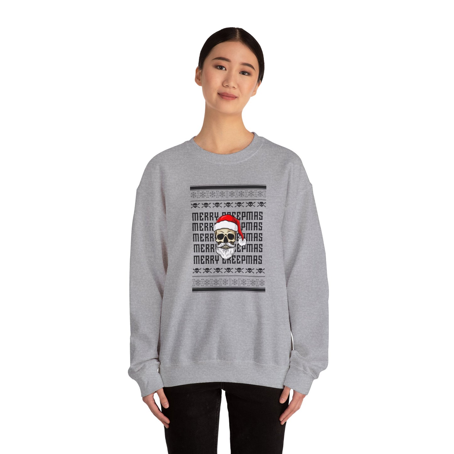 Merry Creepmas Unisex Heavy Blend™ Crewneck Sweatshirt