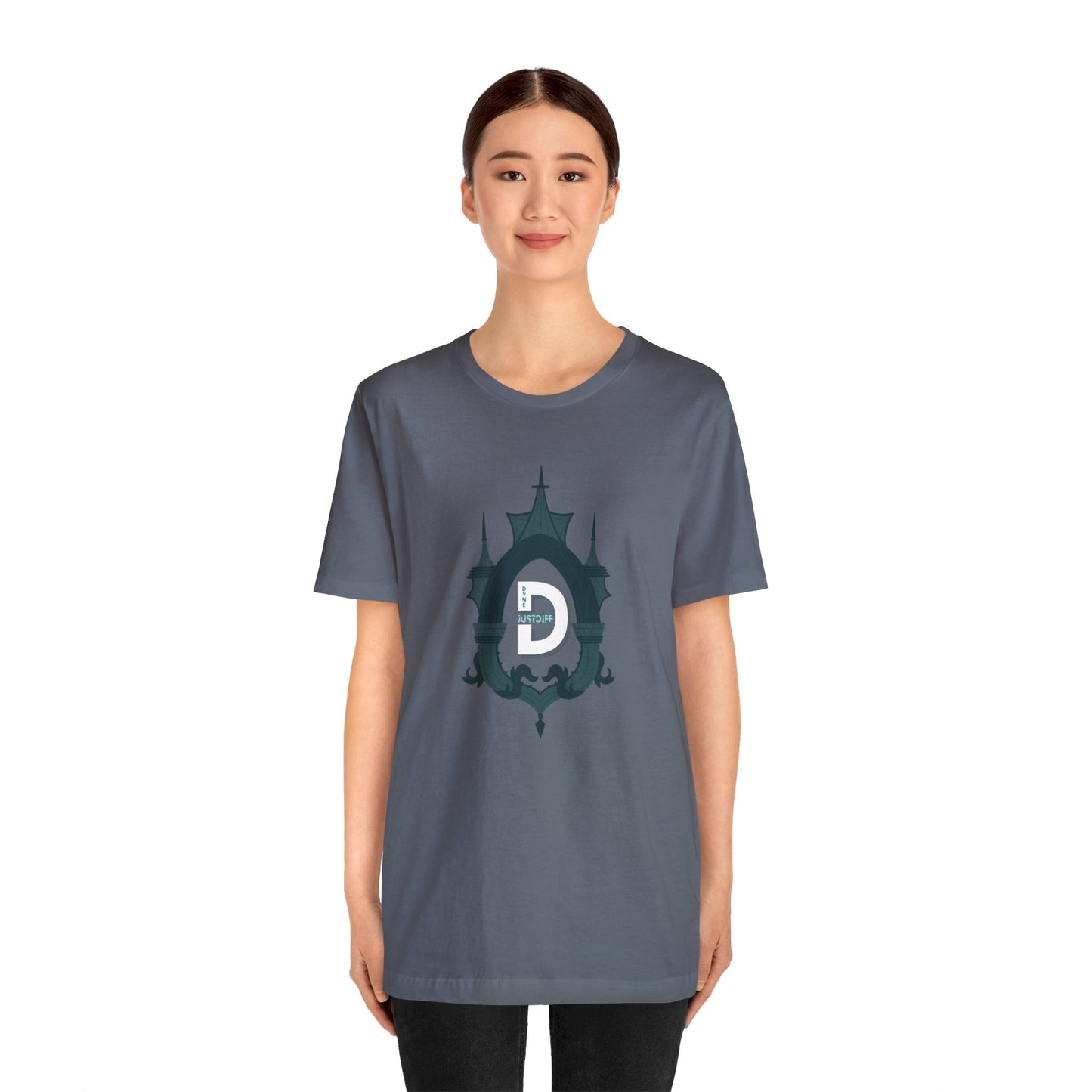 DVNE JustDiff Emblem Unisex Jersey Short Sleeve Tee