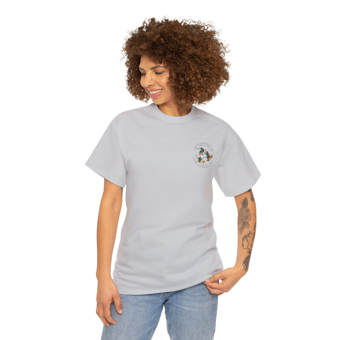 Happy Ollie Days Unisex Heavy Cotton Tee