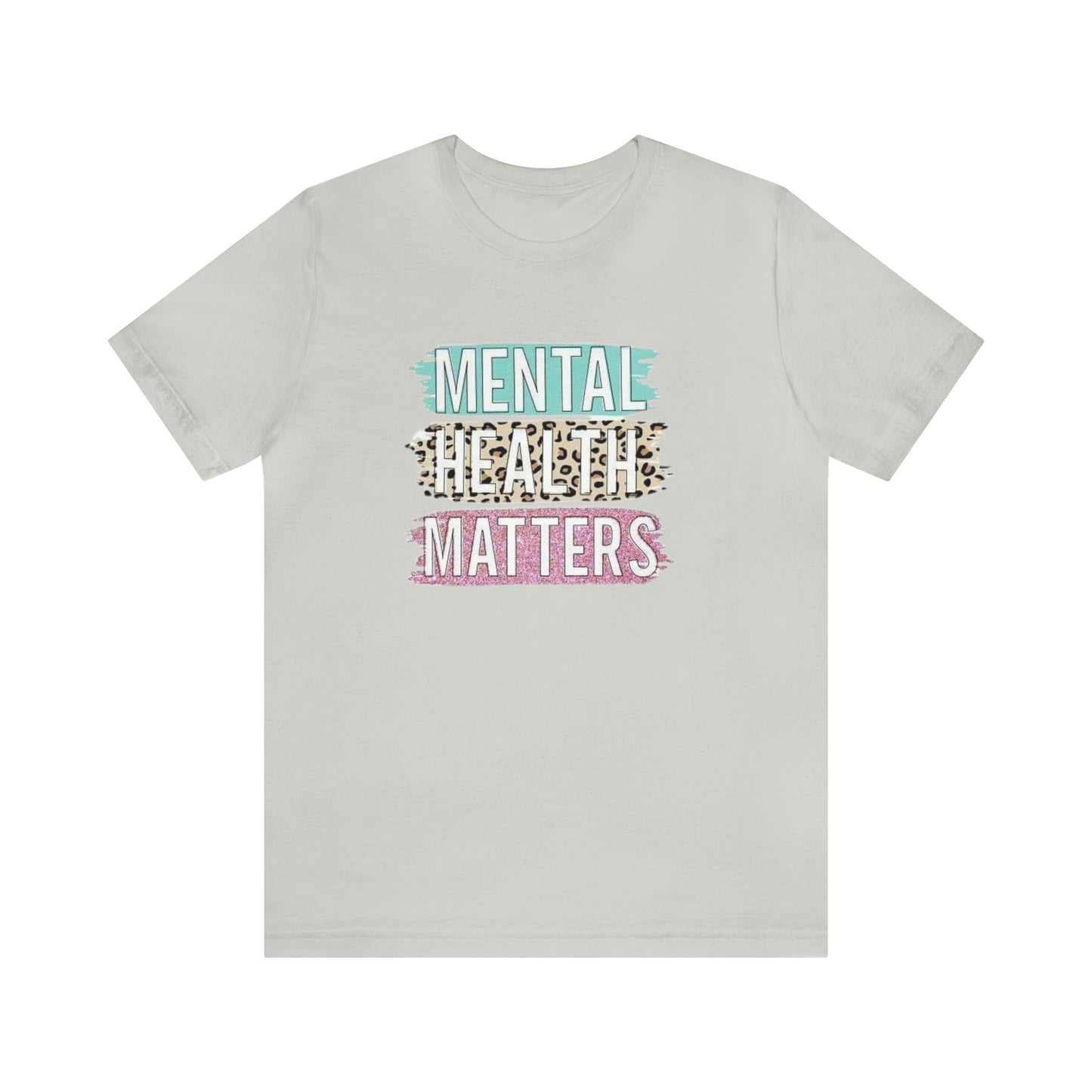 Mental Health Matters Unisex Jersey Short Sleeve Tee