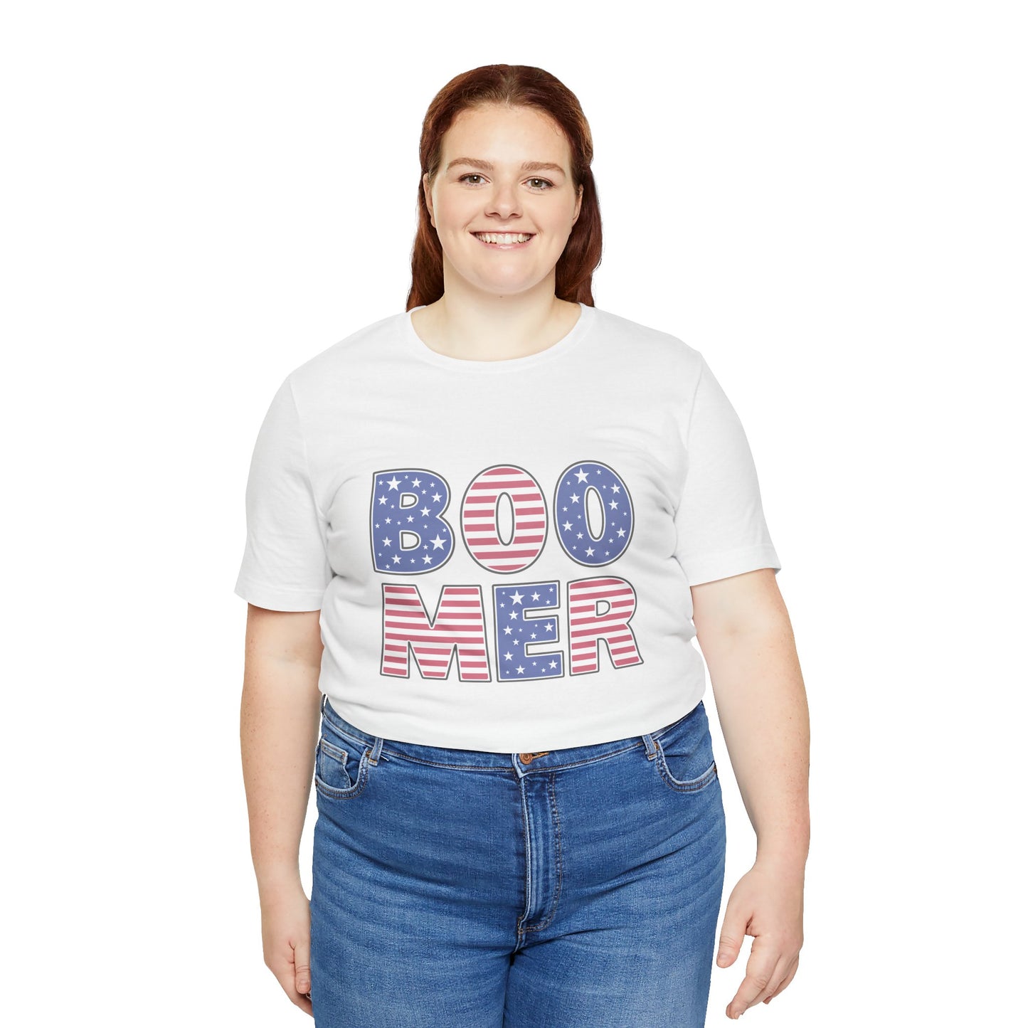 Patriotic Boomer Unisex Jersey Short Sleeve Tee