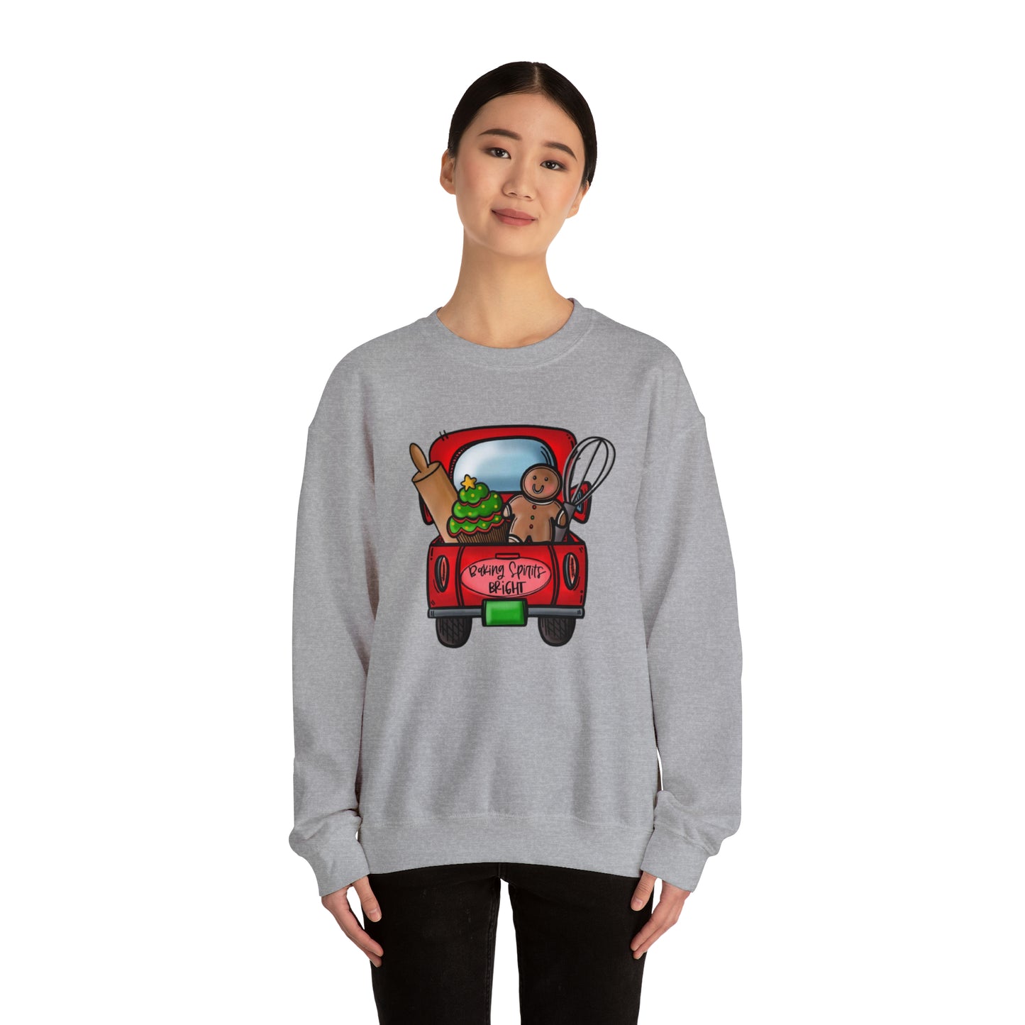 Baking Spirits Bright Unisex Heavy Blend™ Crewneck Sweatshirt