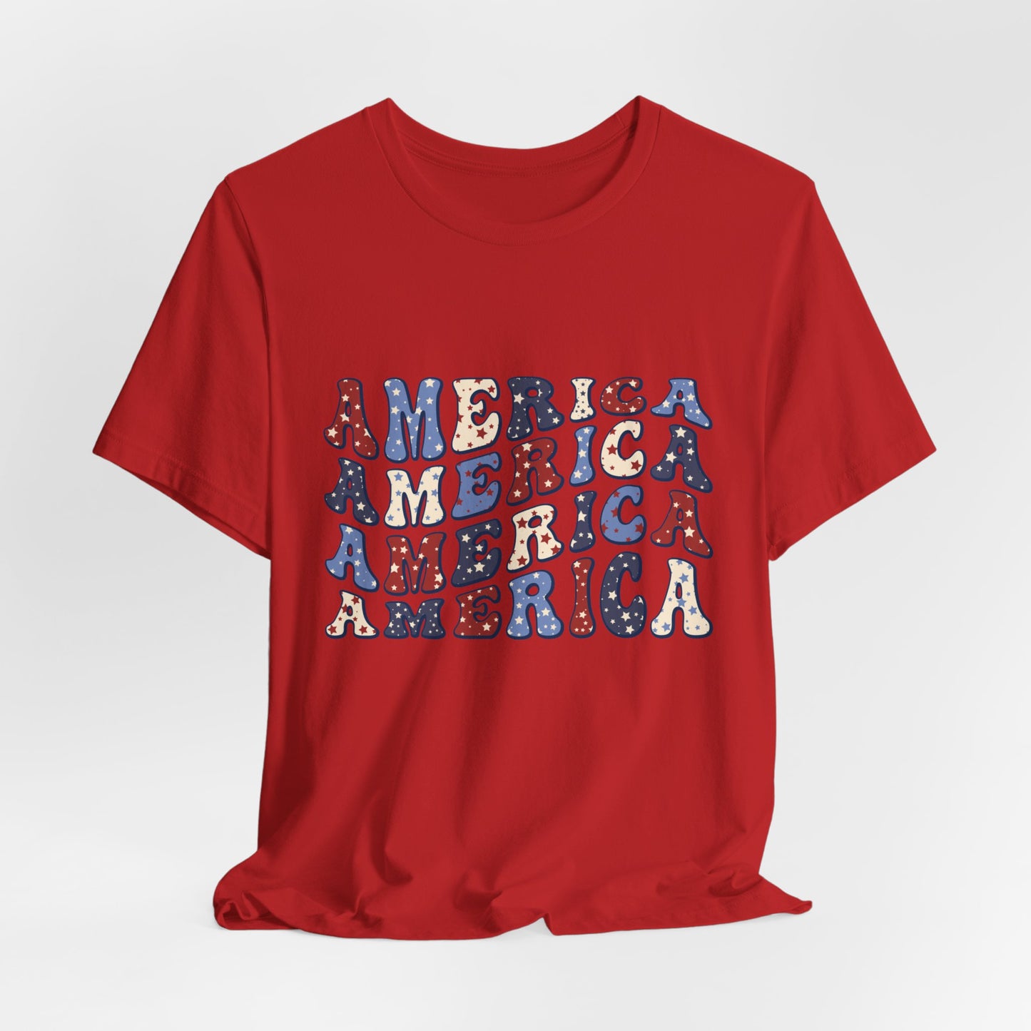 America America Unisex Jersey Short Sleeve Tee