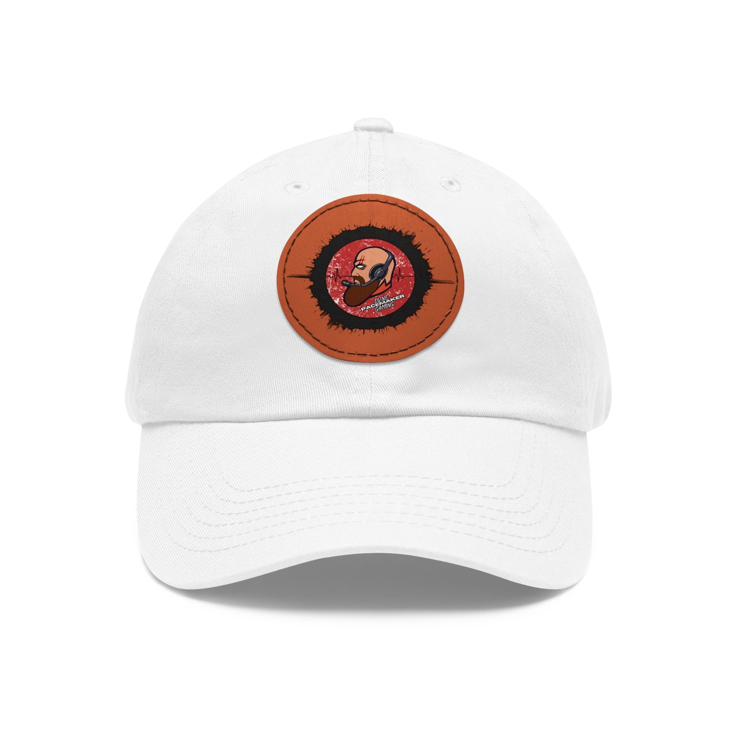 DVNE PaceMaker Dad Hat with Leather Patch (Round)