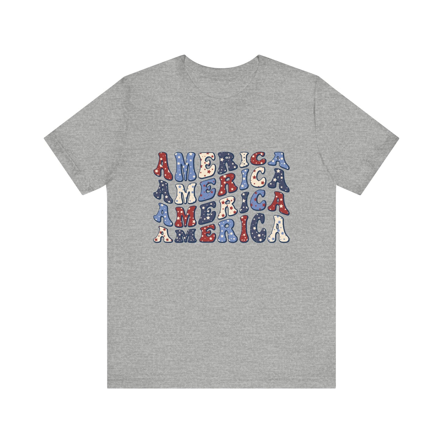 America America Unisex Jersey Short Sleeve Tee