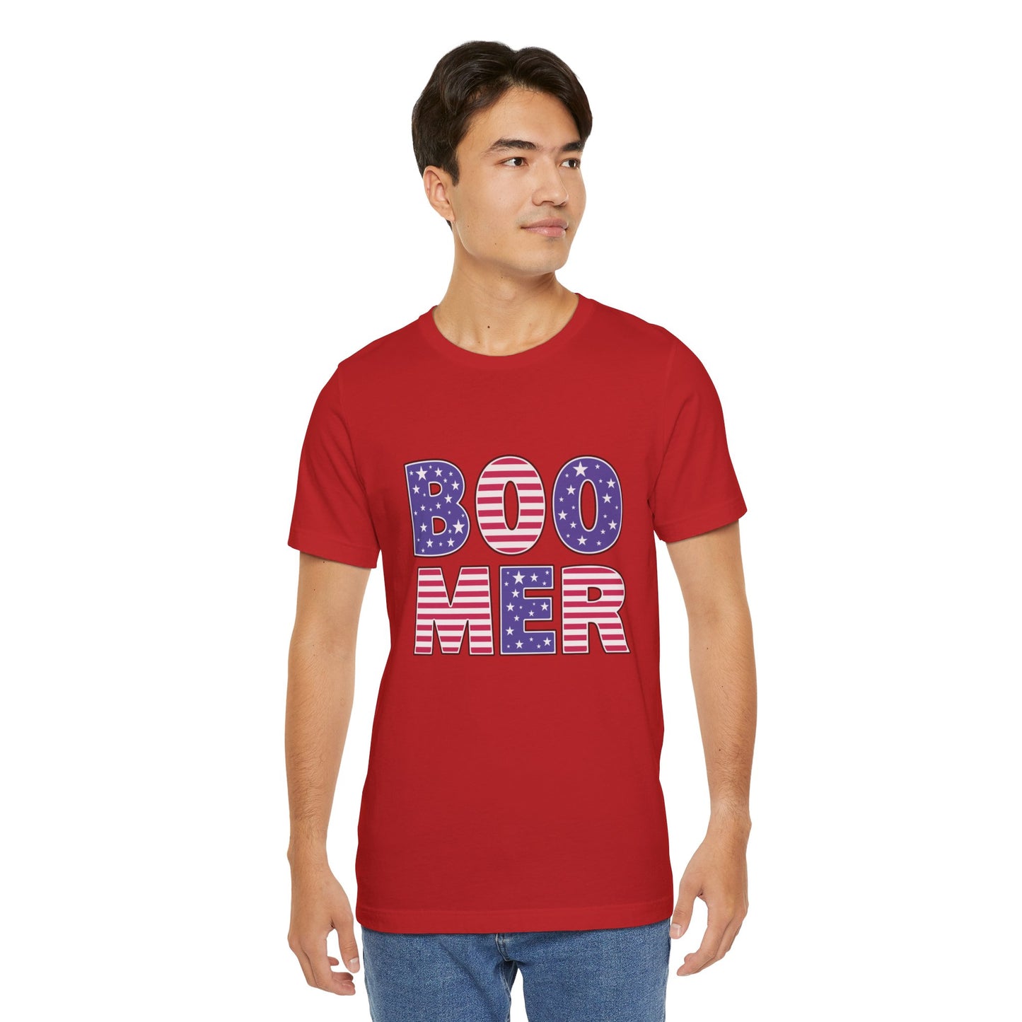 Patriotic Boomer Unisex Jersey Short Sleeve Tee