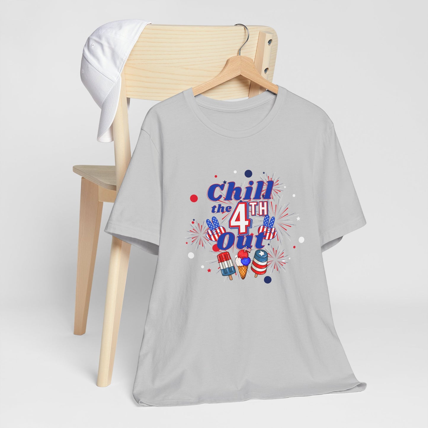 Chill the 4th Out Unisex Jersey Short Sleeve Tee