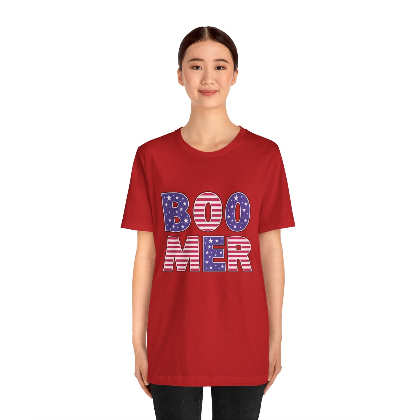 Patriotic Boomer Unisex Jersey Short Sleeve Tee